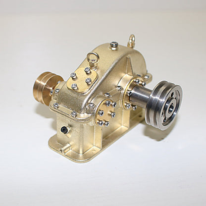 Brass Mini Gear Reducer for DIY Steam and Combustion Engine Models - Enhance Your Engine Experience Accessories Diyengmod