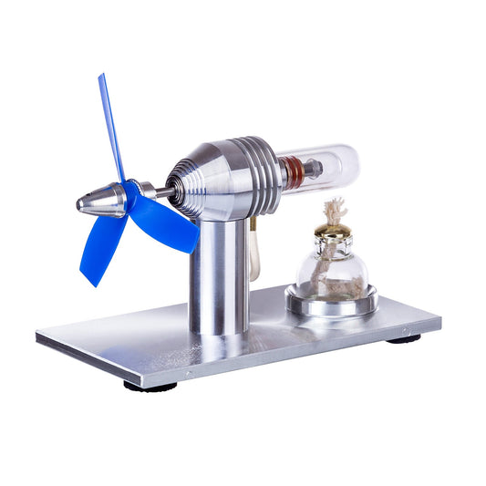 3-Blade Stirling Engine Science Kit - DIY Educational Toy Stirling Engine Diyengmod