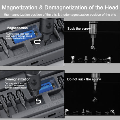 Compact Electric Precision Screwdriver Set for DIY Electronics and Model Maintenance All Accessories Diyengmod