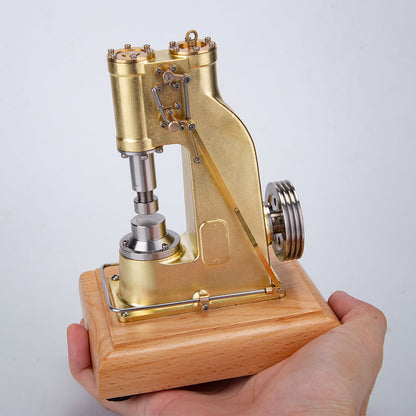 Miniature Brass Forging Power Hammer - Industrial Craftsmanship Model Engine Models Diyengmod