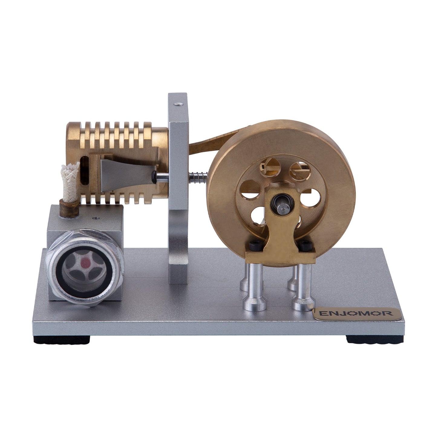 Premium Single Cylinder Stirling Engine Kit | Suction Fire Design - DIY Engineering Model Single Cylinder Stirling Engine Diyengmod