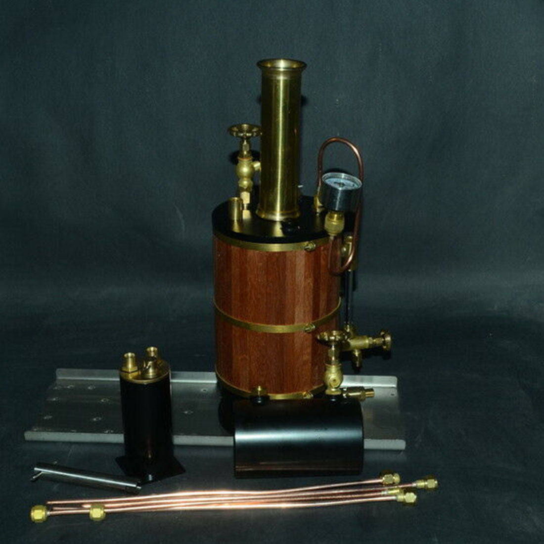 Compact Vertical Steam Boiler Model for Marine Engine - 230ml Capacity Steam Engine Diyengmod