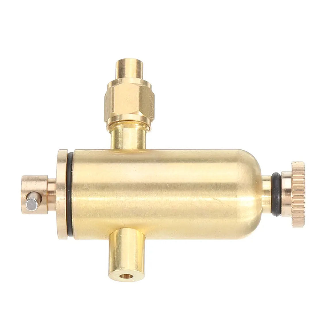 Brass Oil Injector Lubrication Tank for DIY Steam Engine Models Steam Engine Diyengmod