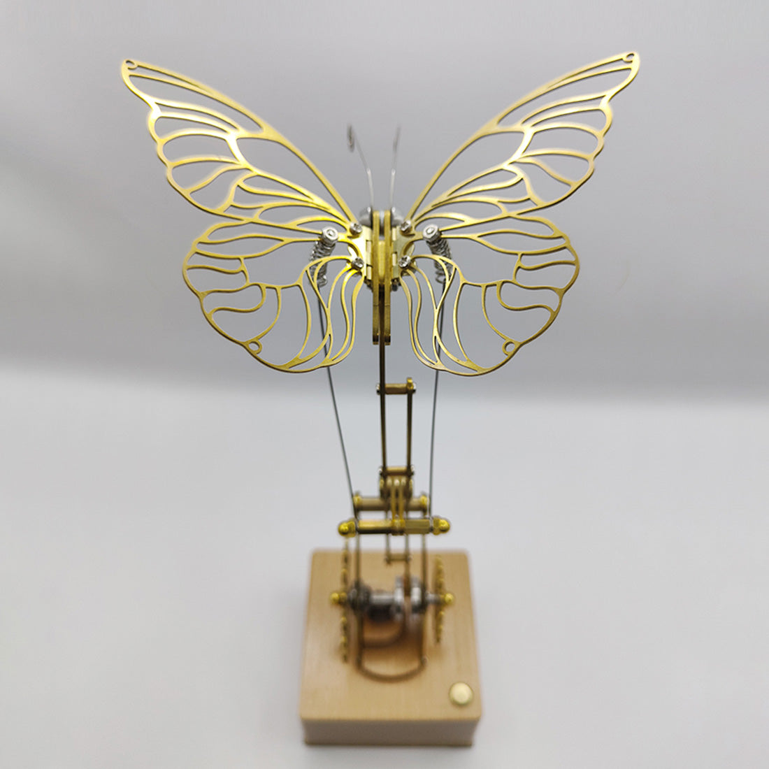 Dynamic 3D Metal Butterfly Model Kit - DIY Mechanical Assembly for All Ages 3D Puzzle Model Kit Diyengmod