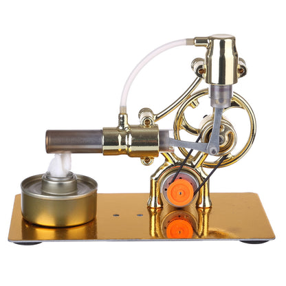 Single Cylinder Balance Stirling Engine Science Experiment Kit - DIY Educational Model Single Cylinder Stirling Engine Diyengmod