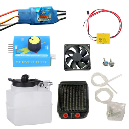 ENJOMOR GS-V8 78CC DOHC Gasoline V8 Engine Model with Starter Kit - DIY Engine Build RC Engine Diyengmod