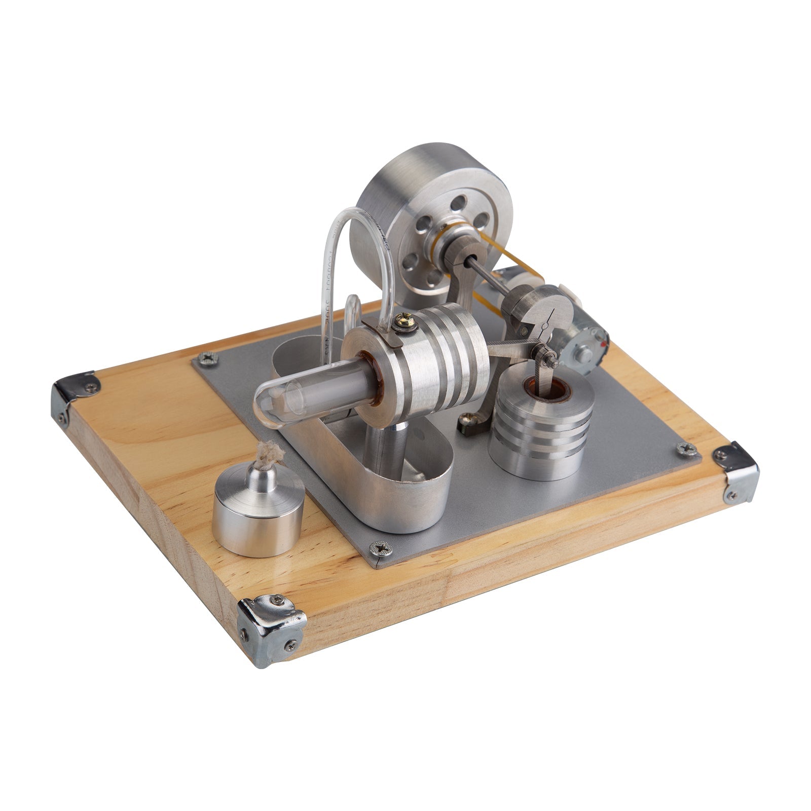 Single-Cylinder Right Angle Stirling Engine Model for Educational Gift Collection Single Cylinder Stirling Engine Diyengmod