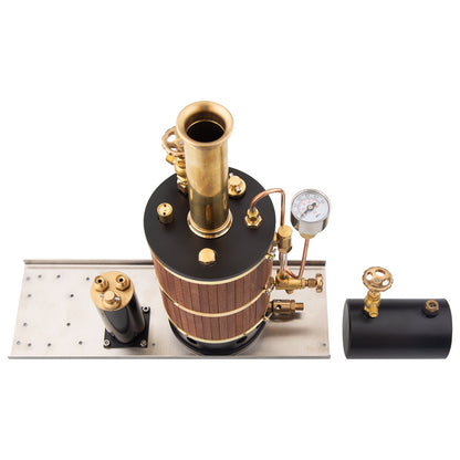 Compact Vertical Steam Boiler Model for Marine Engine - 230ml Capacity Steam Engine Diyengmod