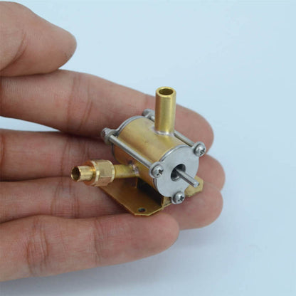 Mini All-Metal Steam Turbine Engine Kit | DIY Engine Component - DIYEngMod Steam Engine Diyengmod