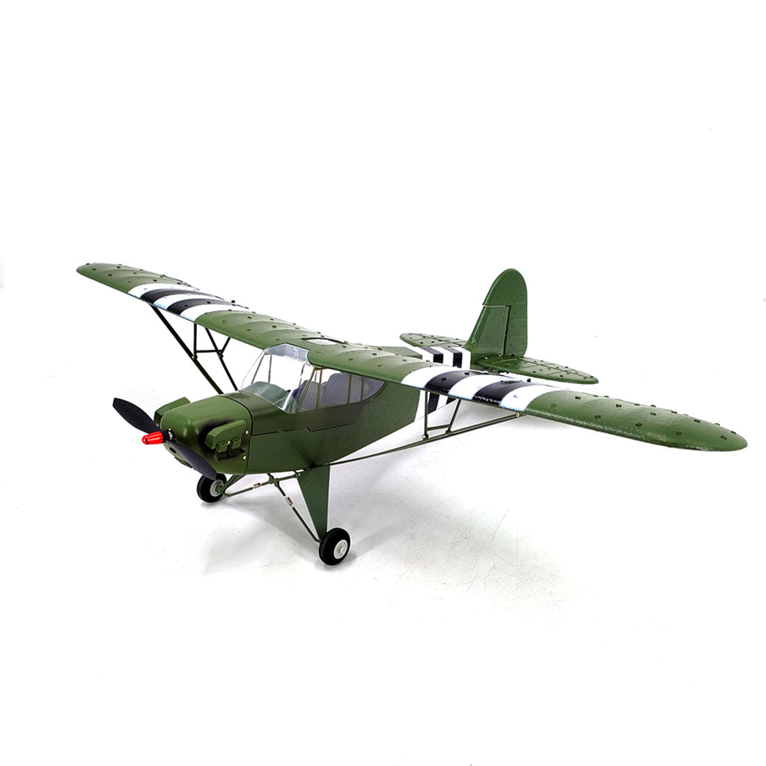 1/16 Scale WWII PIPER J-3 CUB Ready-to-Fly RC Aircraft - 4 Channel Brushless Model Plane RC Airplane Diyengmod