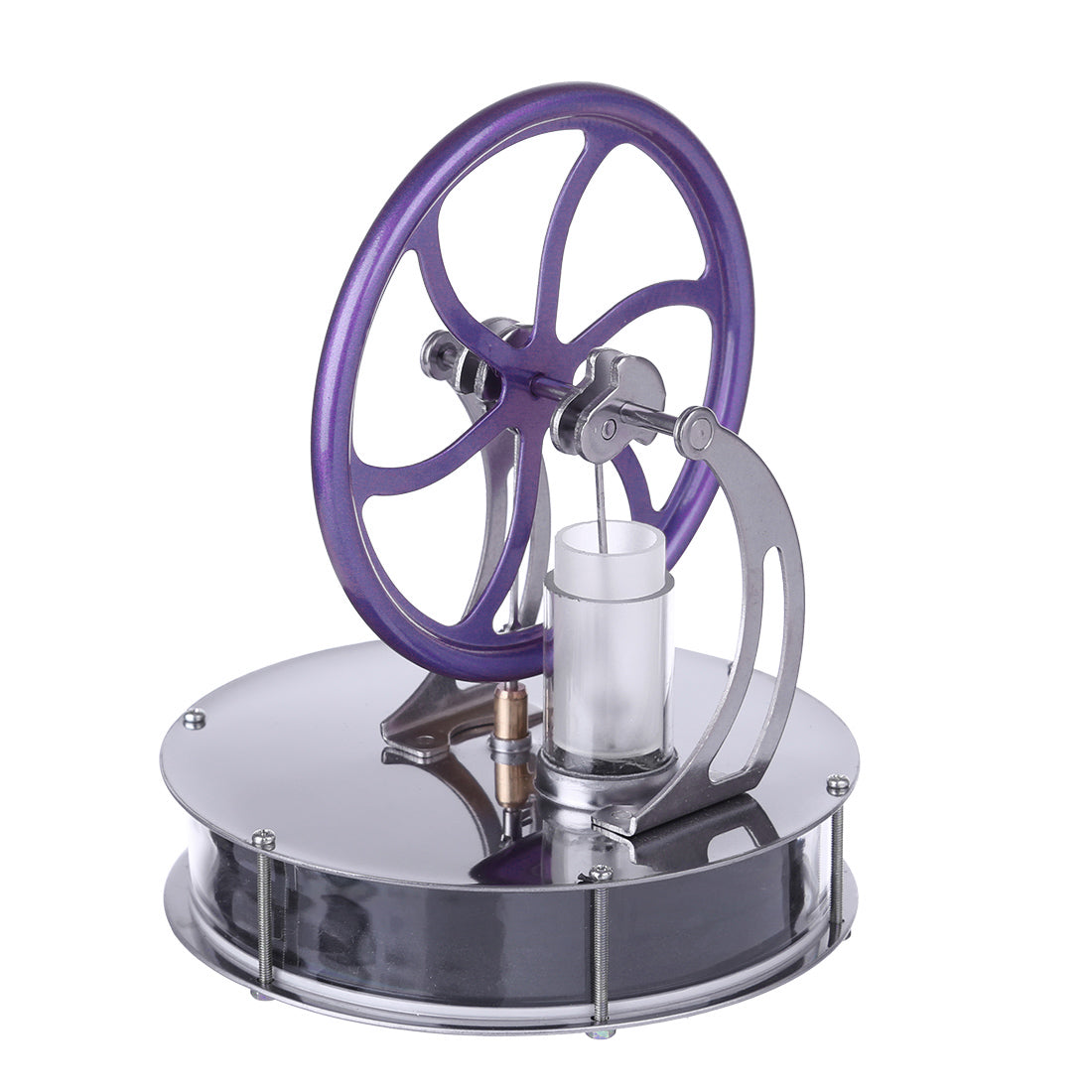 Elegant LTD Low-Temperature Stirling Engine Coffee Cup Model with Flywheel - Educational Toy for Science Enthusiasts Low Temperature Stirling Engine Diyengmod