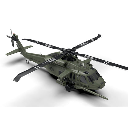 YU XIANG YXZNRC F09-V 1/47 Scale 2.4G 6CH Brushless Flybarless RC Helicopter with 3D Stunt Capabilities RC Airplanes Diyengmod