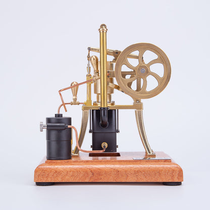 RETROL R01 1/12 Scale Water-Cooled Stirling Engine Model - Mechanical Hot Air Pumping Toy Set Engine Model Diyengmod