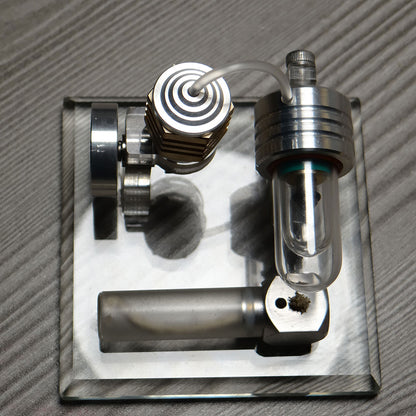 Premium Hot Air Single Cylinder Stirling Engine Kit - DIYEngMod Stirling Engine Diyengmod