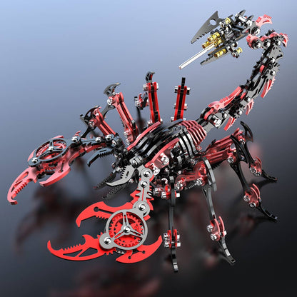 Mechanical Scorpion King 3D Metal Puzzle Kit - 200+ Piece DIY Assembly Craft 3D Puzzle Model Kit Diyengmod