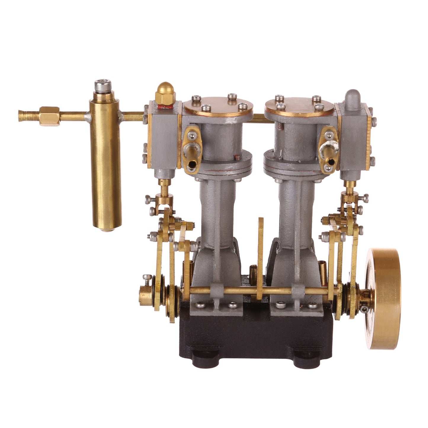 Compact Double-Cylinder Steam Engine with Reversing Mechanism for DIY Model Ships and RC Boats Steam Engine Diyengmod