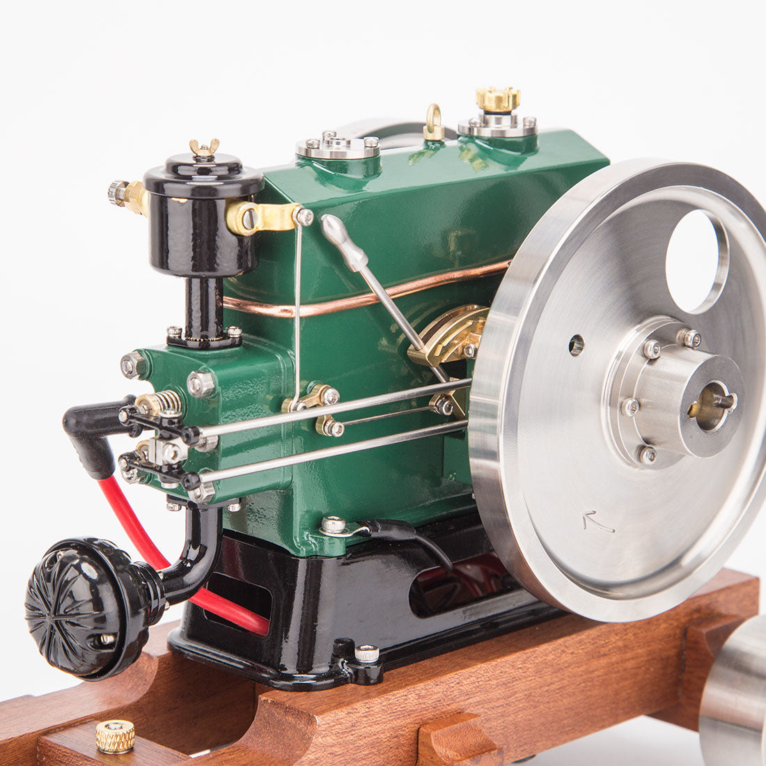 RETROL 1/8 Scale 3.6CC Mini Vintage Single Cylinder Four-Stroke Gas Engine Model Engine Models Diyengmod