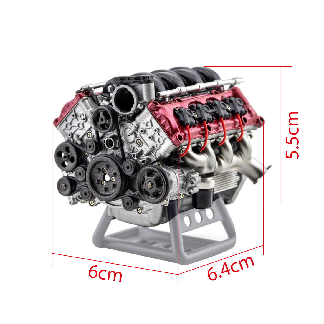 V8 Engine Model Kit for RC Cars - Fully Functional Build Your Own V8 Engine Engine Models Diyengmod