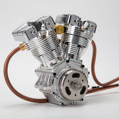 CISON V-Twin 2-Cylinder 4-Stroke Gasoline Engine Model - Panhead & Shovelhead Series for Motorcycle Enthusiasts Engine Models Diyengmod Shovelhead V2