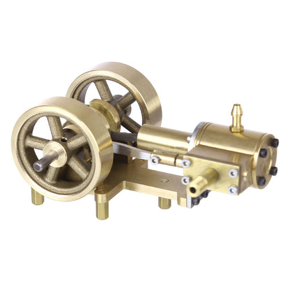 Miniature Double Flywheel Steam Engine Tractor - Unique Collectible Gift Steam Engine Diyengmod