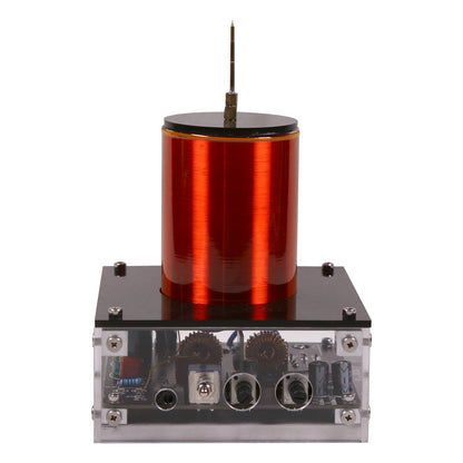 Wireless Mini Tesla Coil Speaker - Bluetooth-Enabled Musical Plasma Generator Engine Models Diyengmod