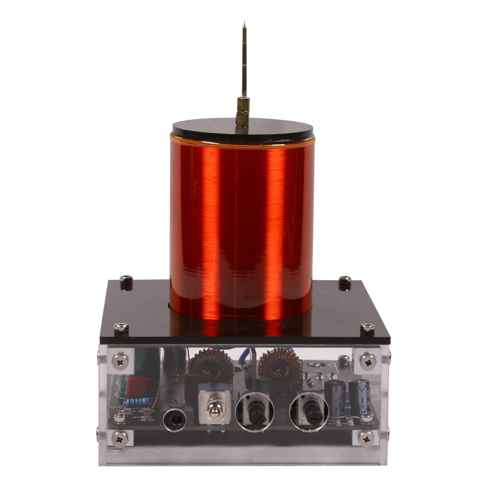 Mini Musical Plasma Speaker Tesla Coil - DIY Double E Class SSTC Engine Models Diyengmod