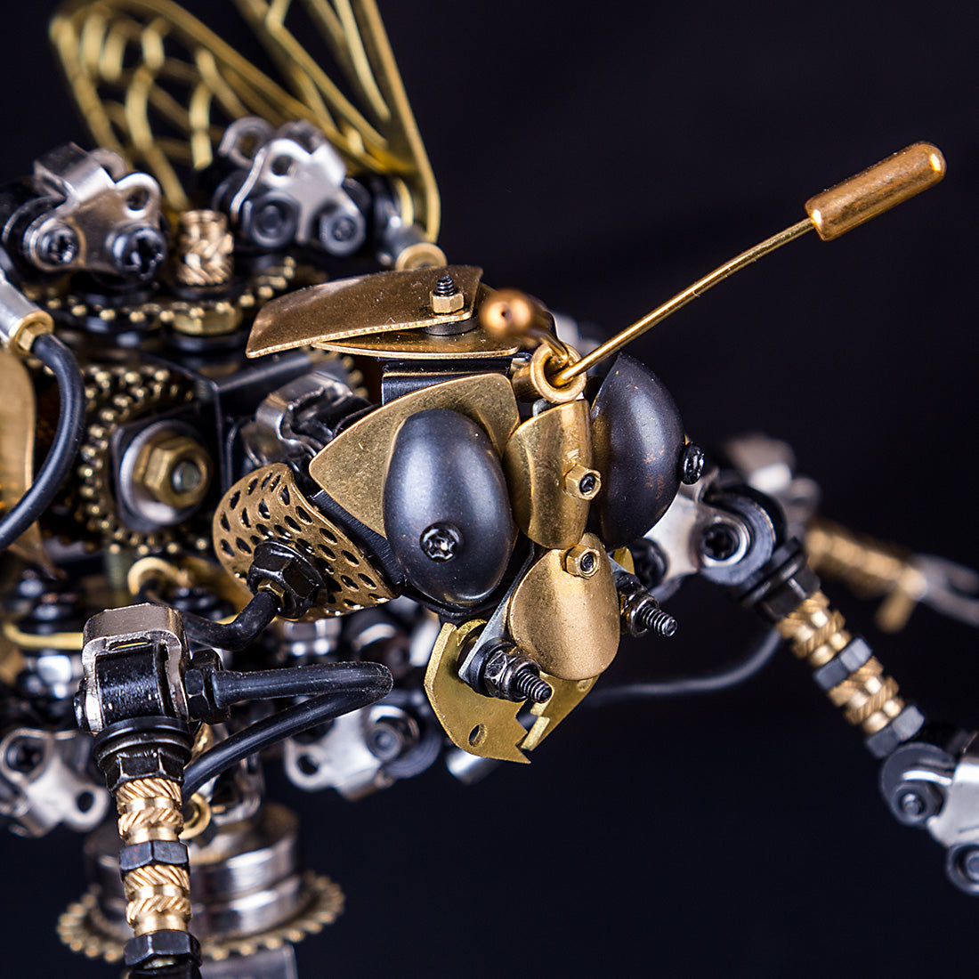 Steampunk Wasp 3D Metal Puzzle DIY Kit - Creative Model Assembly for Teens and Adults 3D Puzzle Model Kit Diyengmod