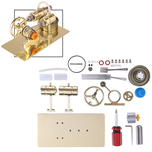 DIY Stirling Engine Generator Kit - Assemble Your Own Energy Conversion Model Stirling Engine Diyengmod