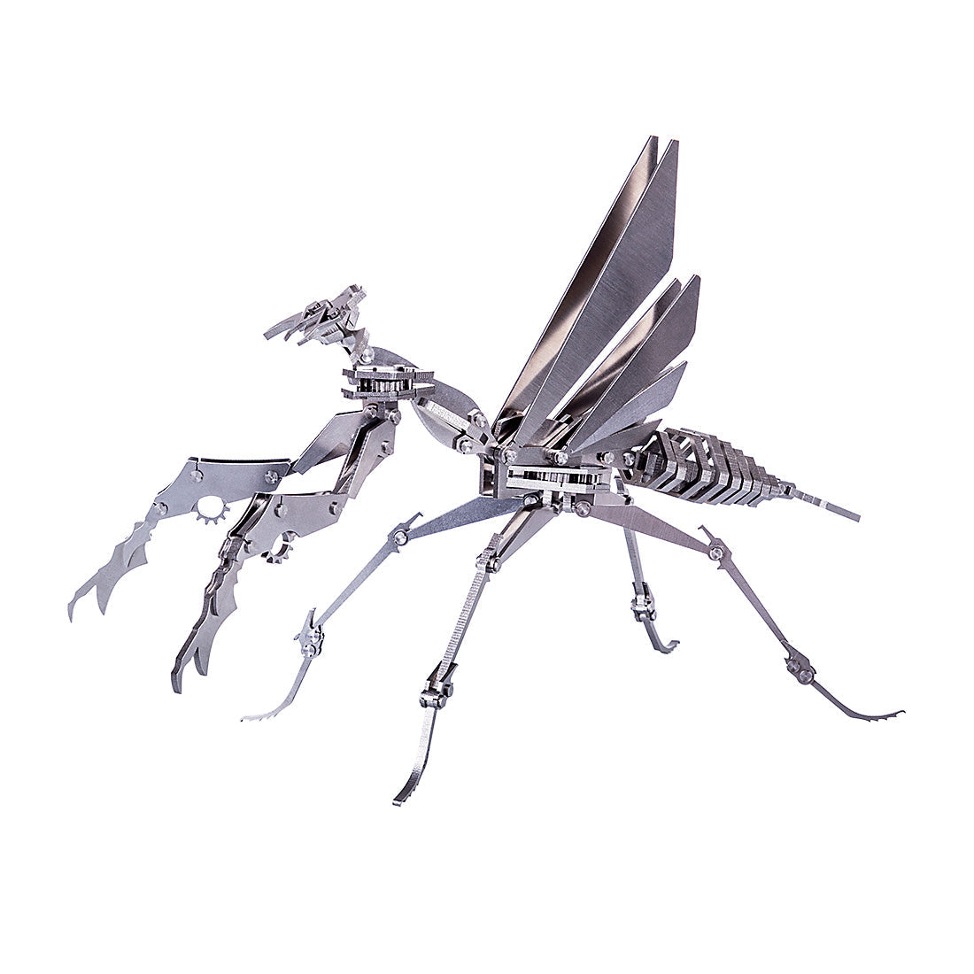 Metal Mantis 3D Puzzle Model Kit - DIY Jigsaw Craft for Creative Fun and Gift Idea DIY Engine Diyengmod