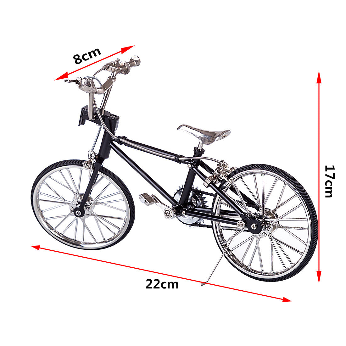 DIY 3D Metal Bicycle Model Kit - Retro Mountain Bike Puzzle for Adults and Kids, Educational Assembly Toy 3D Puzzle Model Kit Diyengmod