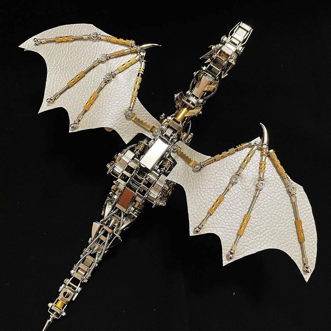 Steampunk Flying Dragon 3D Metal Assembly Model Kit - 600+ Pieces DIY Craft 3D Puzzle Model Kit Diyengmod