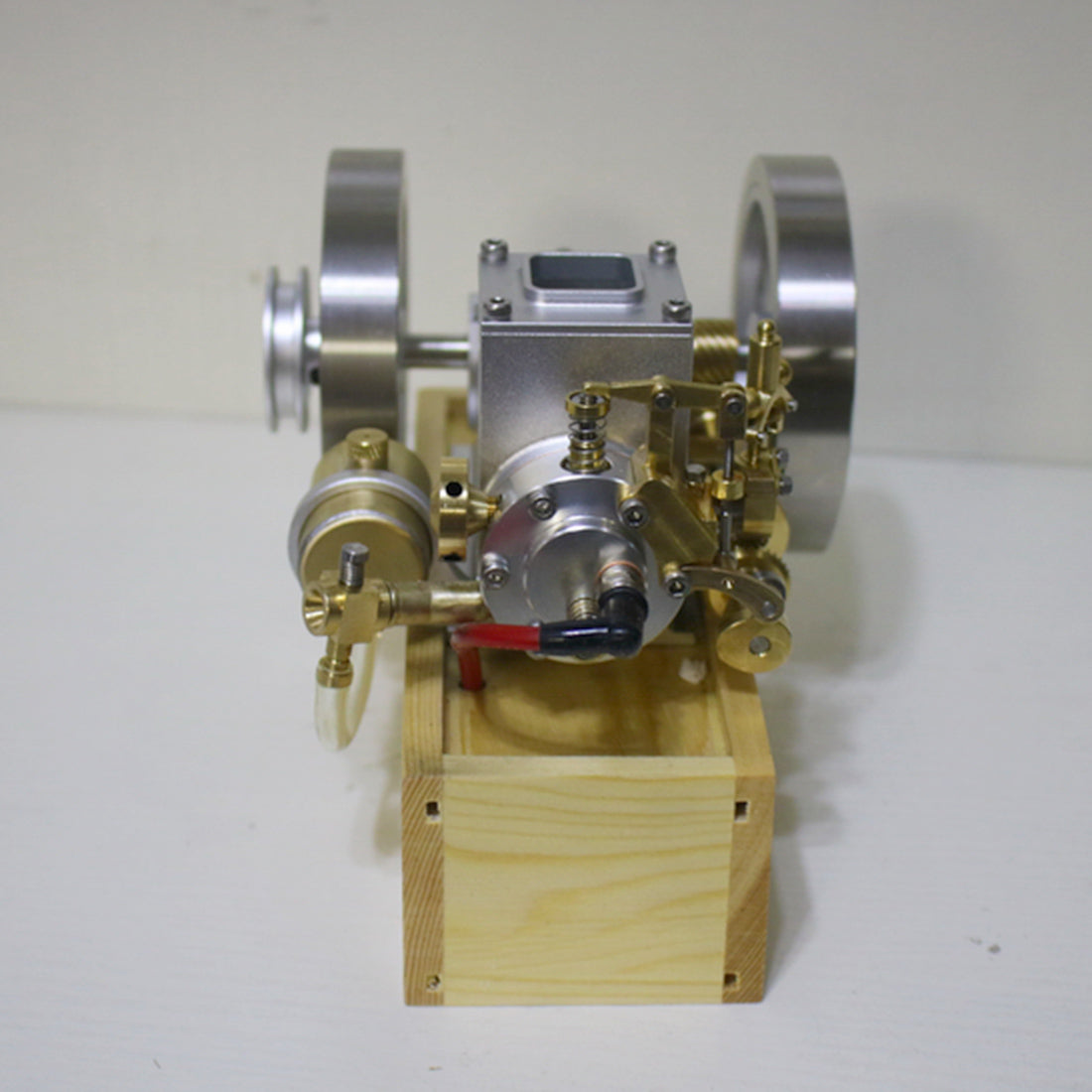 M92 Vintage Water-Cooled Gasoline Engine Model with Flywheel Speed Limiter Engine Models Diyengmod