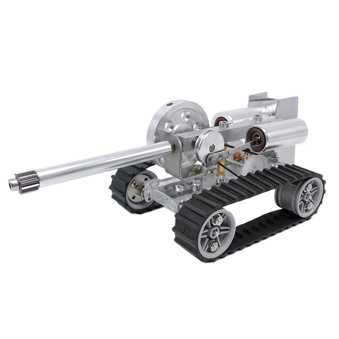 Stirling Engine Crawler Tank Educational Science Experiment Kit Stirling Engine Vehicle Diyengmod