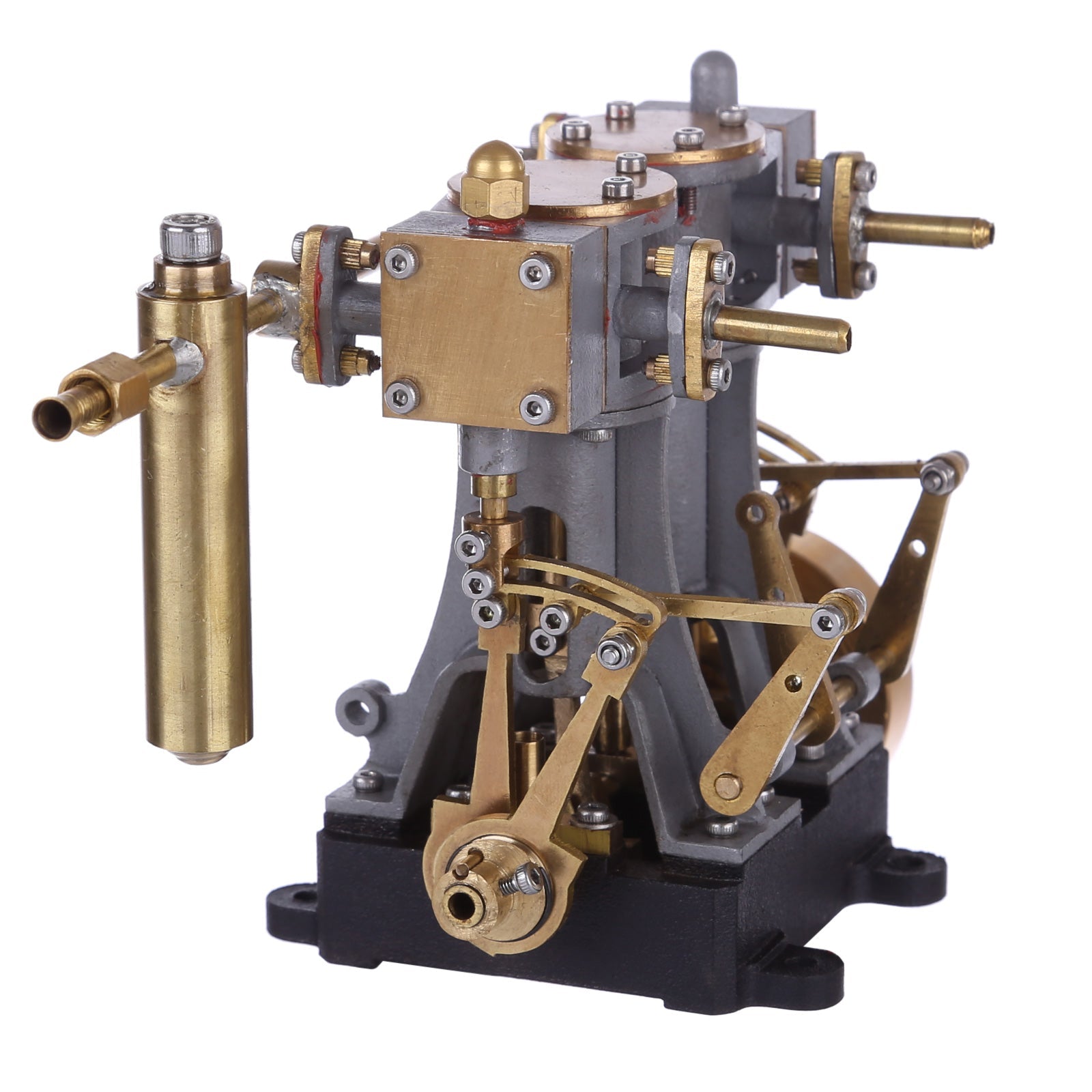 Compact Double-Cylinder Steam Engine with Reversing Mechanism for DIY Model Ships and RC Boats Steam Engine Diyengmod