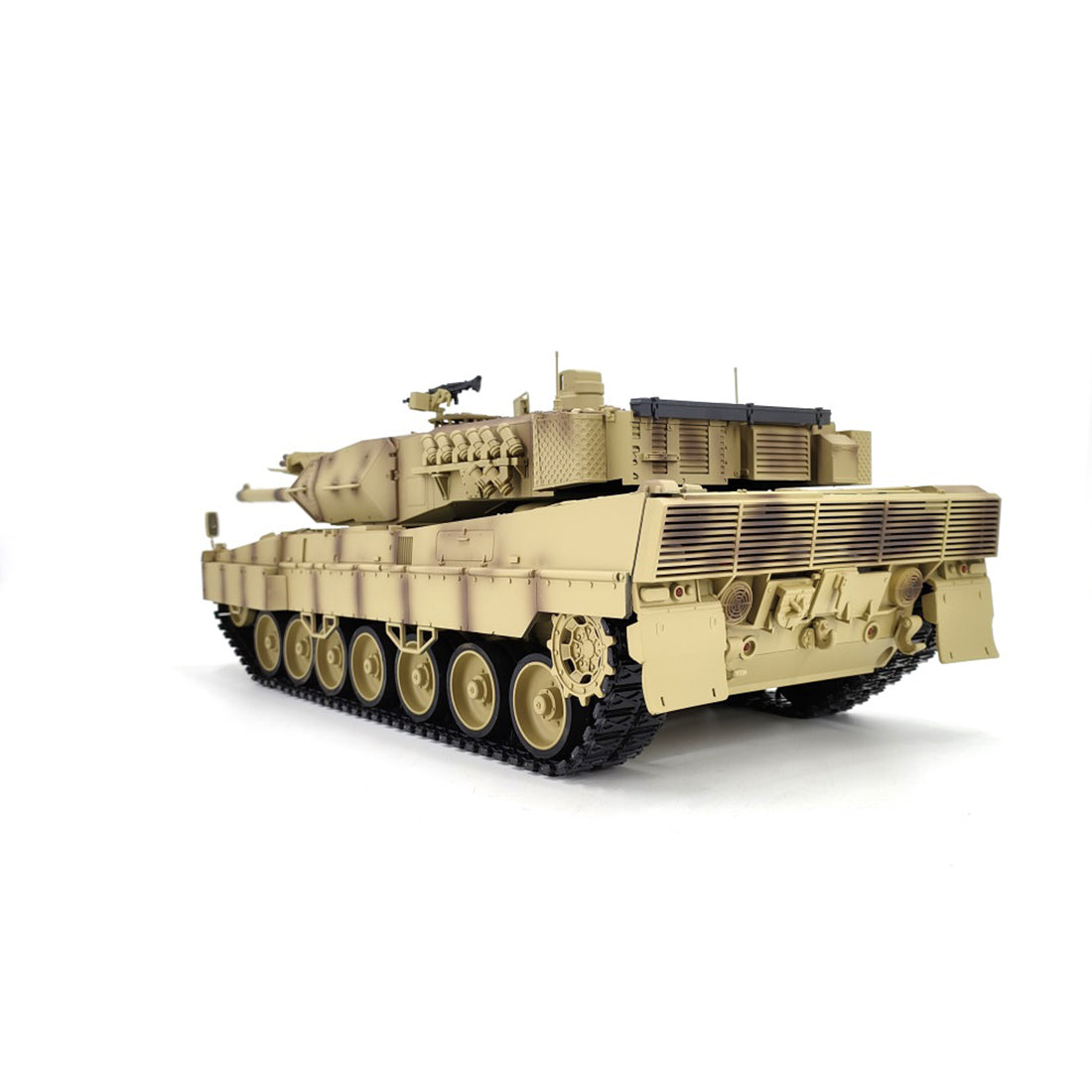 1/16 Scale Remote-Controlled German Leopard 2A7 Battle Tank with Realistic Lights, Sounds, and Customizable Features RC Tank Diyengmod