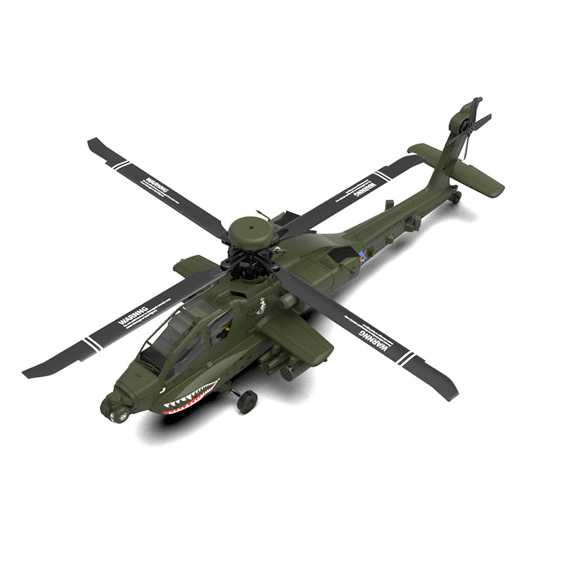 YU XIANG F11 AH-64 1/32 Scale 2.4G 6CH Ready-to-Fly Helicopter Model - DIY Eng Mod helicopter Diyengmod