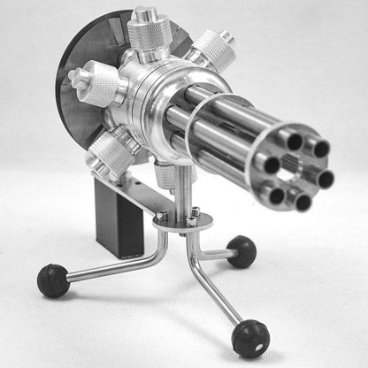 Gatling Blaster 6 Cylinder Stirling Engine Model - DIY Eng Mod Multi-Cylinder Stirling Engine Diyengmod