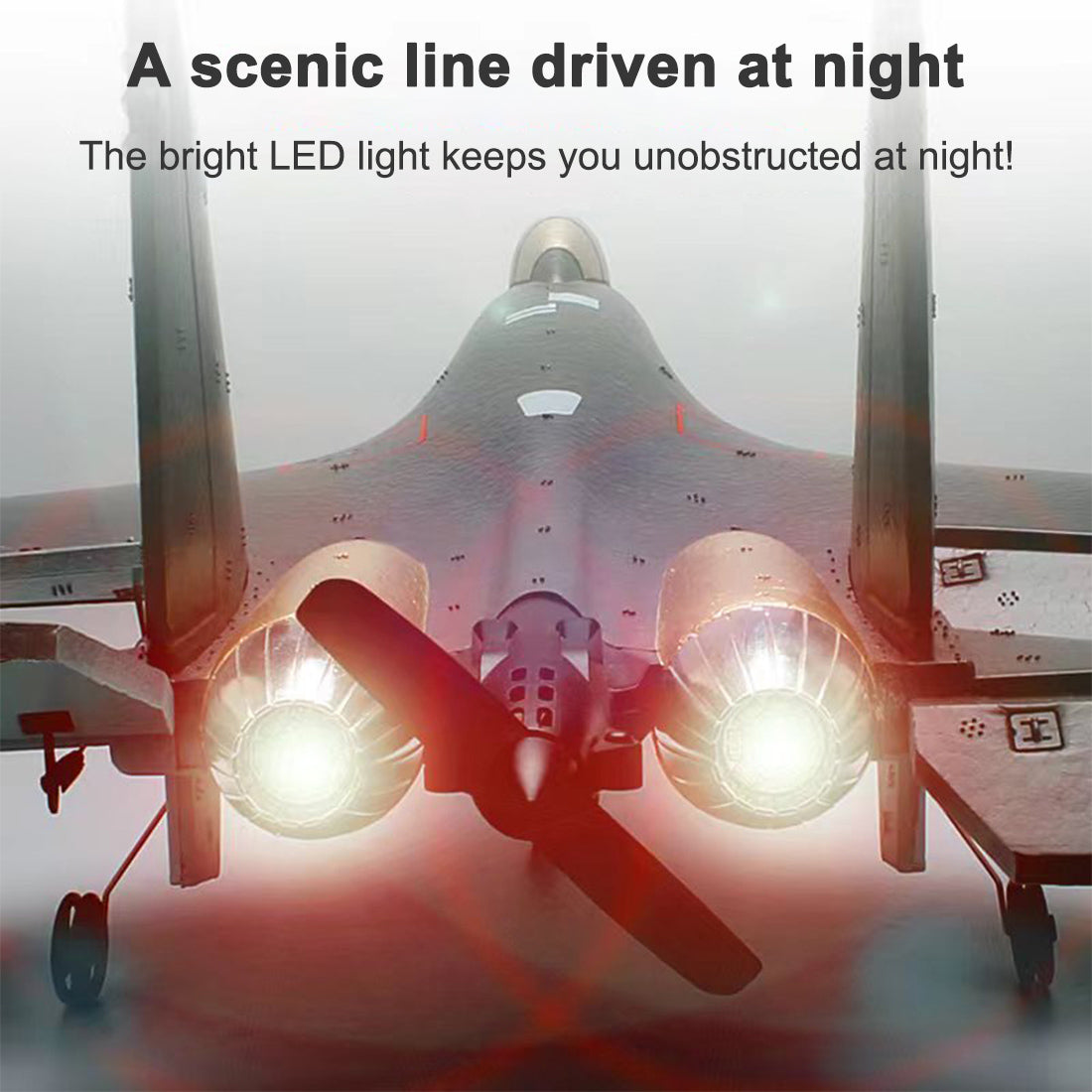 SU35 2.4G Remote Control Fighter Plane - 4CH Electric Aircraft Toy for Boys (Ready-to-Fly) RC Airplane Diyengmod