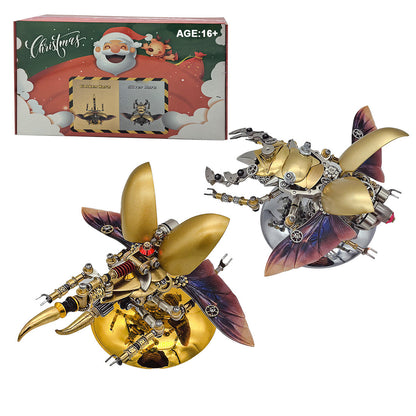 Steampunk-Inspired 3D Metal Insect Model Kits for Creative Holiday Decor - DIYEngMod 3D Puzzle Model Kit Diyengmod