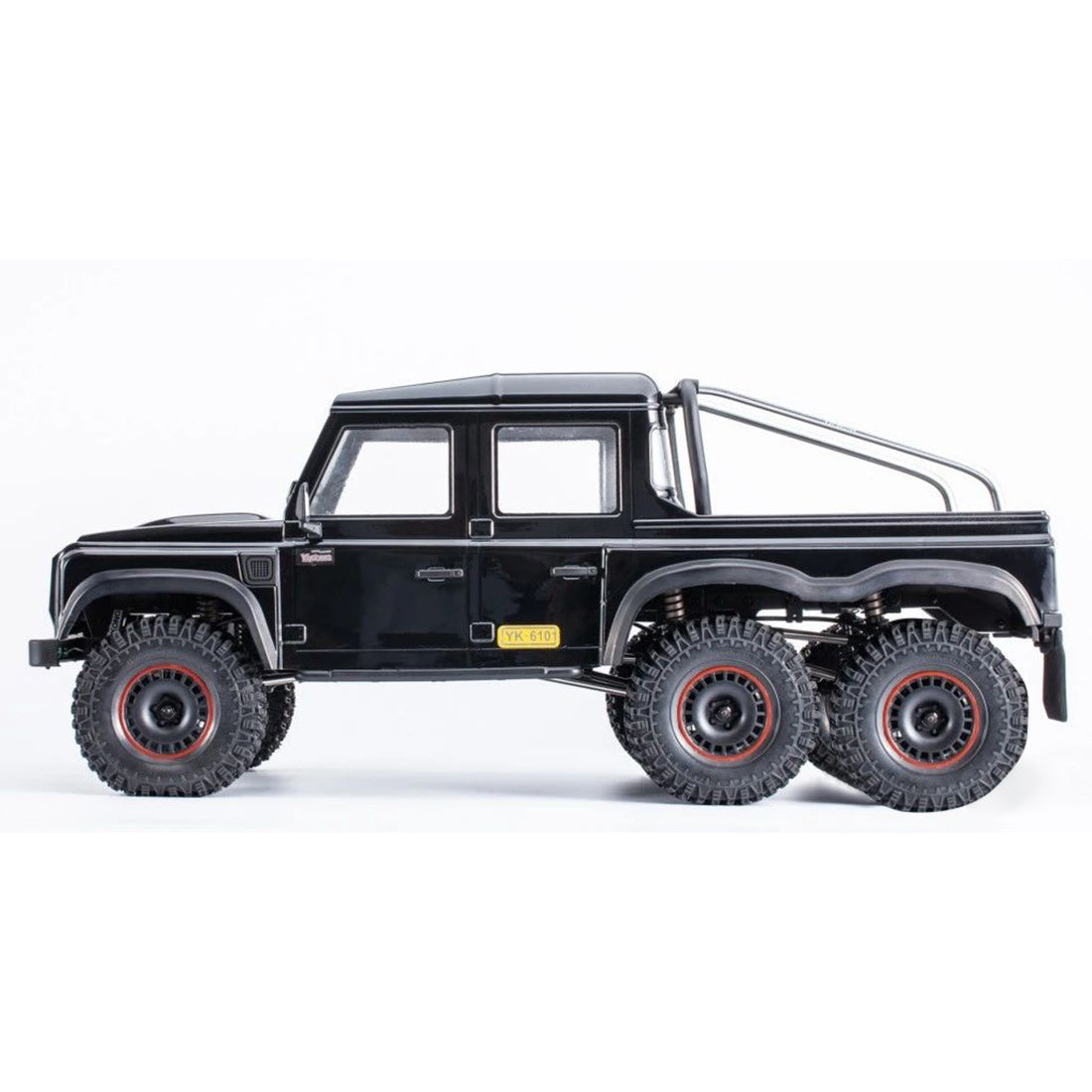 6-Wheel Off-Road RC Pickup Truck with Differential Lock and Linkage Lights - YK 6101 1/10 Scale Model Car RC Car Diyengmod