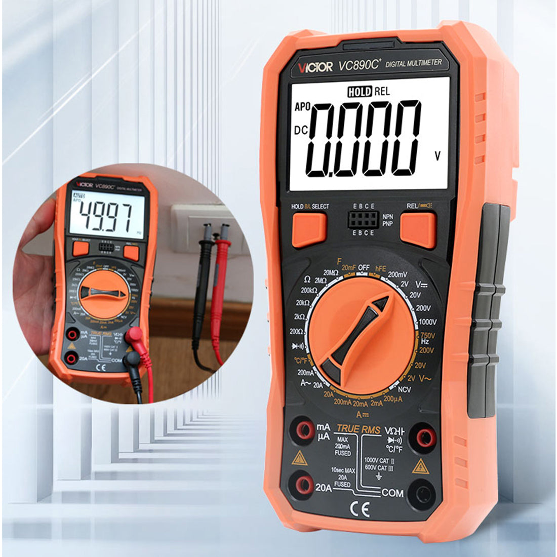 Smart Automatic Multimeter Smart Full Automatic Digital Multimeter with Intelligent Features for ...