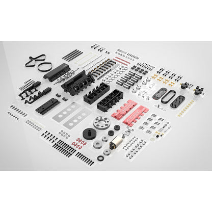 Start Ignition and Cooling System Kit for HOWIN & TOYAN V8 Engine FS-V800 Series Accessories Diyengmod