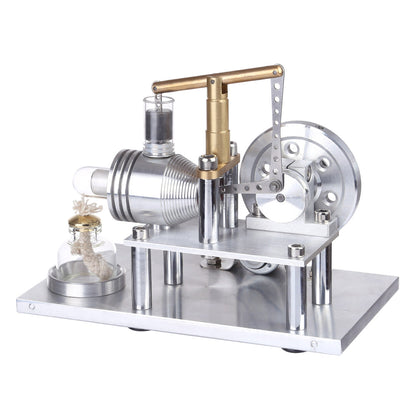 DIY Hot Air Stirling Engine Model Kit - Educational Build Your Own Stirling Engine Toy Stirling Engine Diyengmod