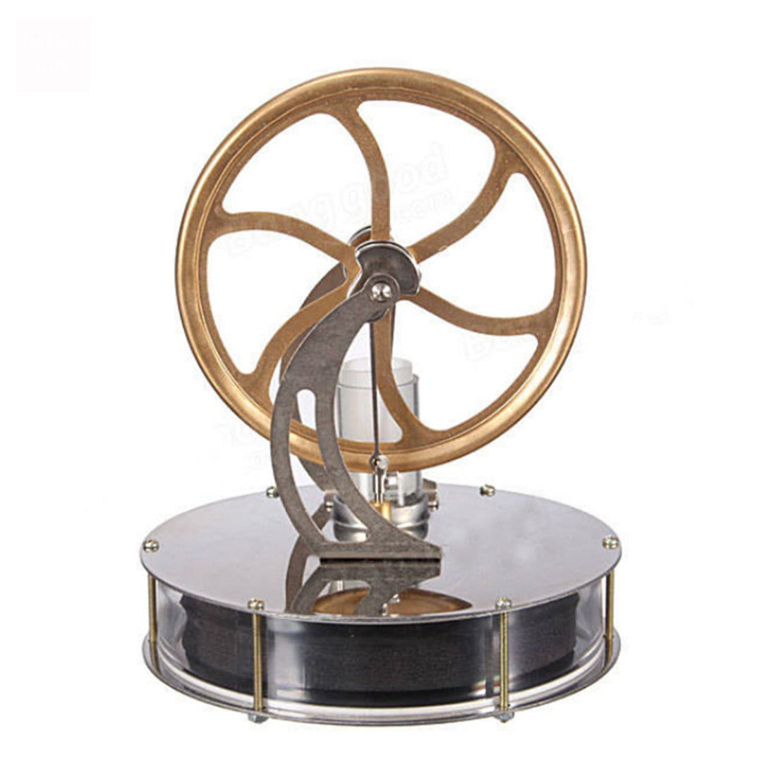 Educational LTD Low Temperature Stirling Engine Model with Flywheel for Experimental Learning and Play Stirling Engine Diyengmod