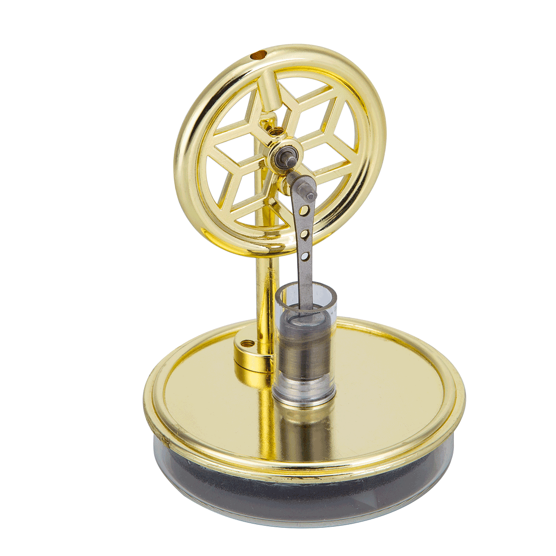 Miniature Low-Temperature Stirling Engine Coffee Cup Motor - Unique Desktop Gift and DIY Model Stirling Engine Diyengmod