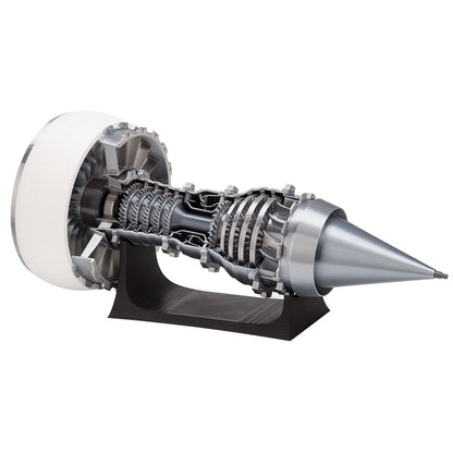 SKYMECH TRENT900 1/15 Scale 3D Printed Functional Turbofan Engine Model (Electric Light Ready-to-Run) Engine Models Diyengmod