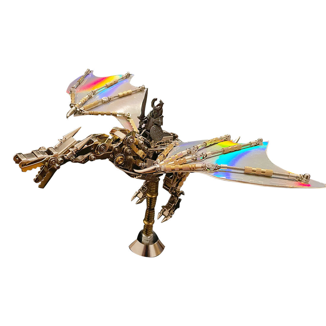 Steampunk Flying Dragon 3D Metal Assembly Model Kit - 600+ Pieces DIY Craft 3D Puzzle Model Kit Diyengmod