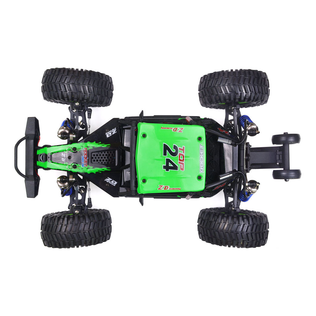 ZD Racing ROCKET DBX-10 1/10 Scale 4WD Brushless Off-Road RC Car with 80KM/H Speed and Spare Tire - Ready to Run RC Car Diyengmod