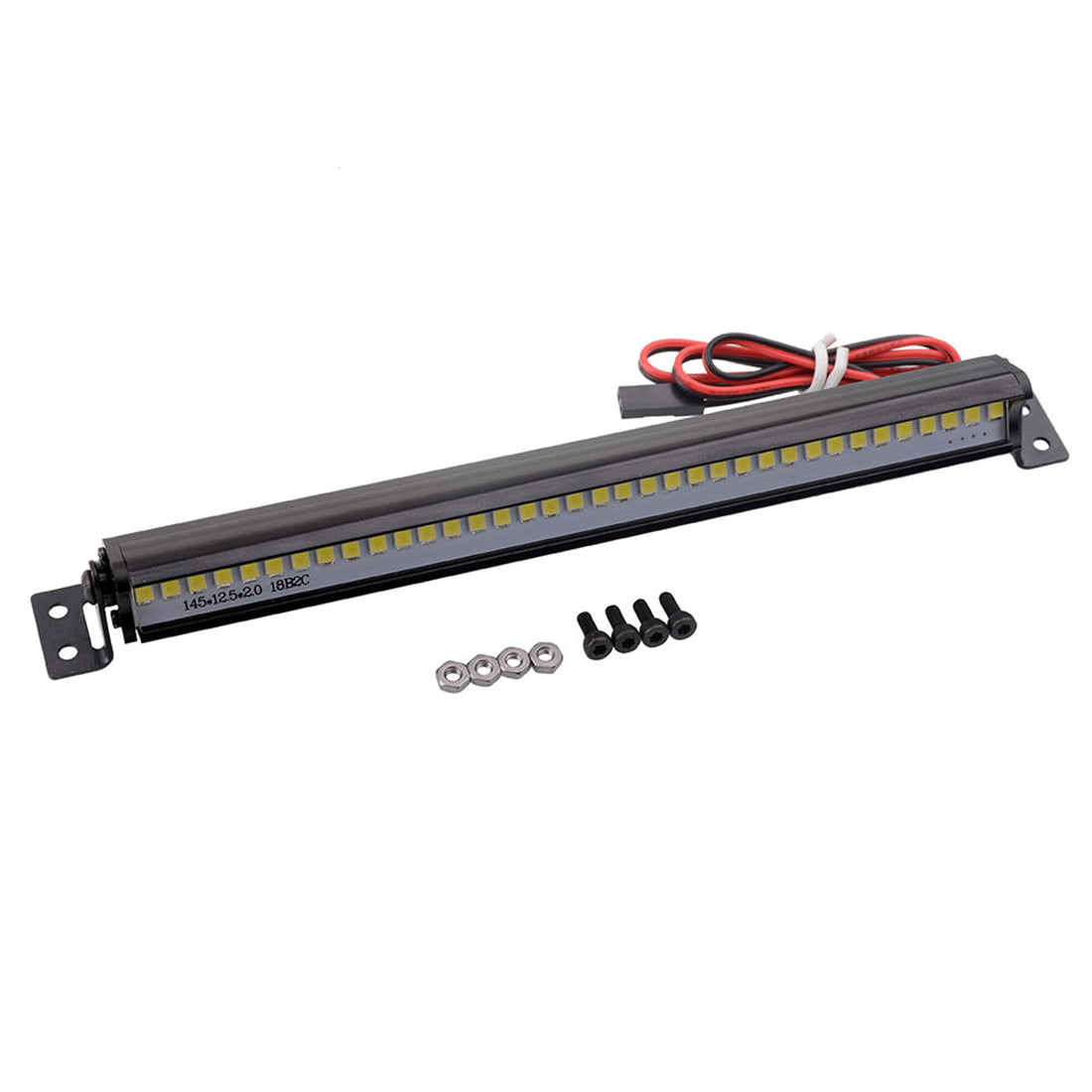 36 LED Roof Searchlight Bar for TRAXXAS TRX-4, AXIAL SCX10, HSP & D90 Climbing RC Cars Accessories Diyengmod