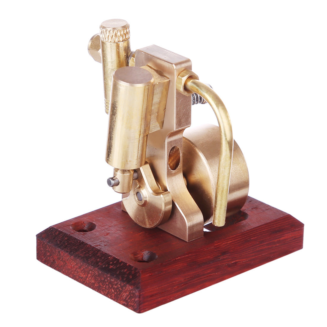 Mini DIY Swing Steam Engine Model - Single Cylinder, No Boiler Required Steam Engine Diyengmod